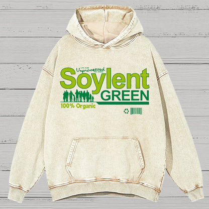 Soylent Green Vintage Distressed Hoodie