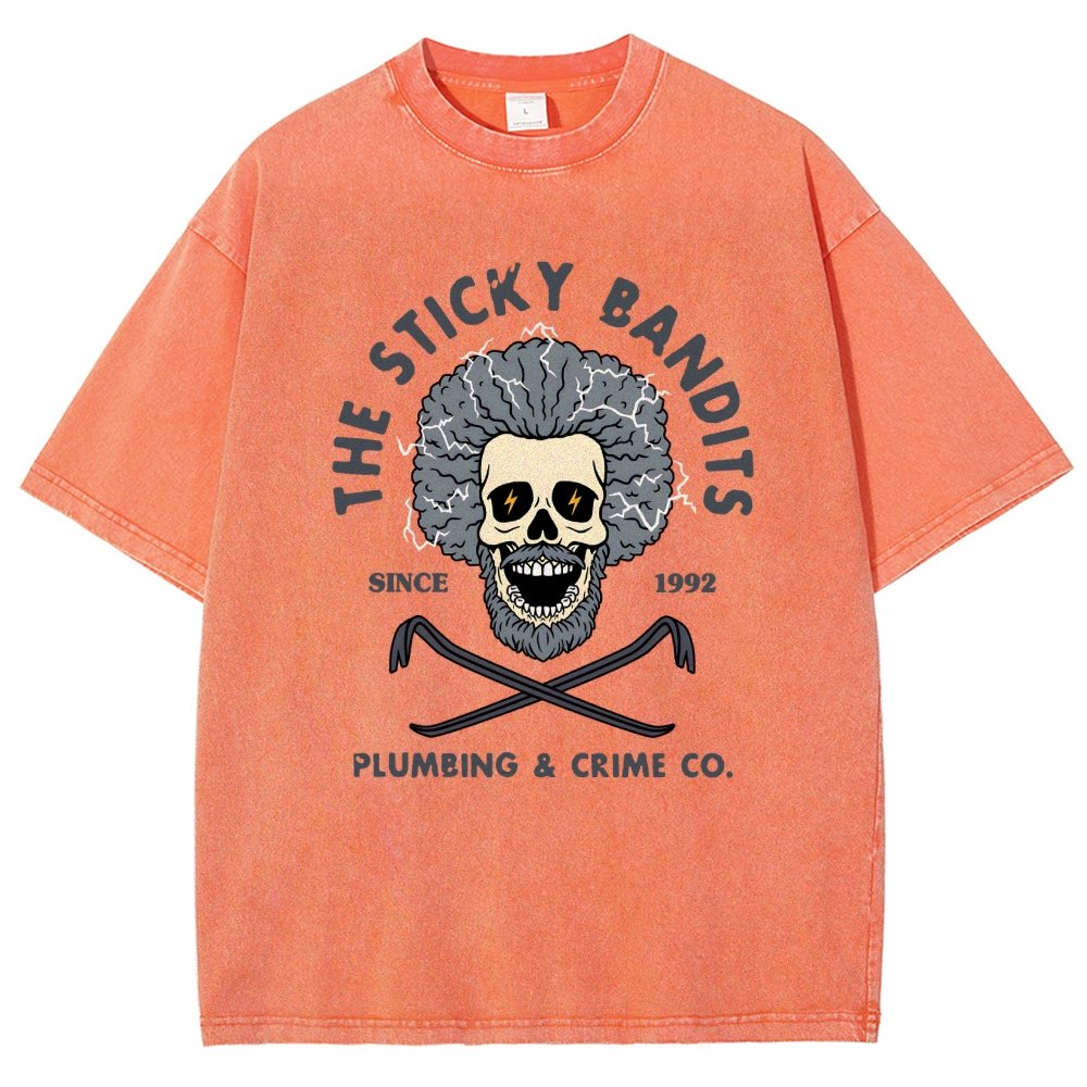 The Sticky Bandits Vintage Distressed T-shirt