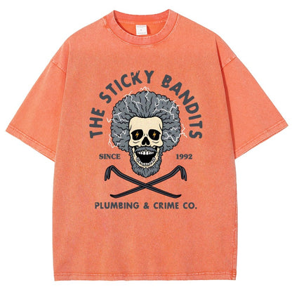 The Sticky Bandits Vintage Distressed T-shirt
