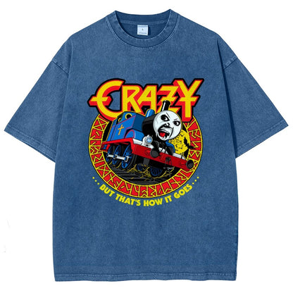 Crazy Tom Vintage Distressed T-shirt