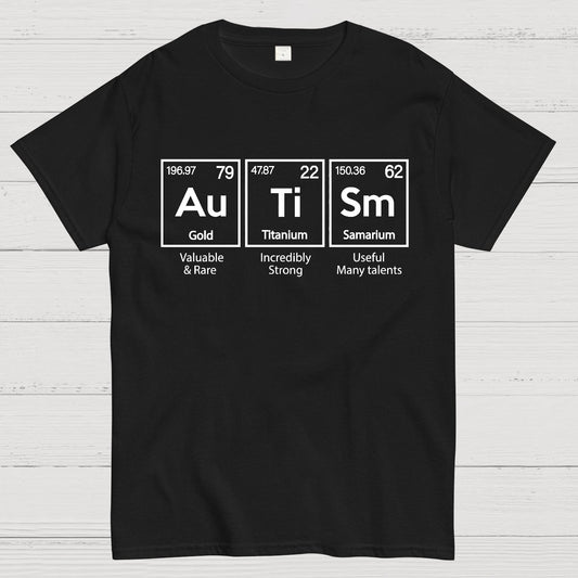 Autism Awareness Elements Periodic Geek T-Shirt
