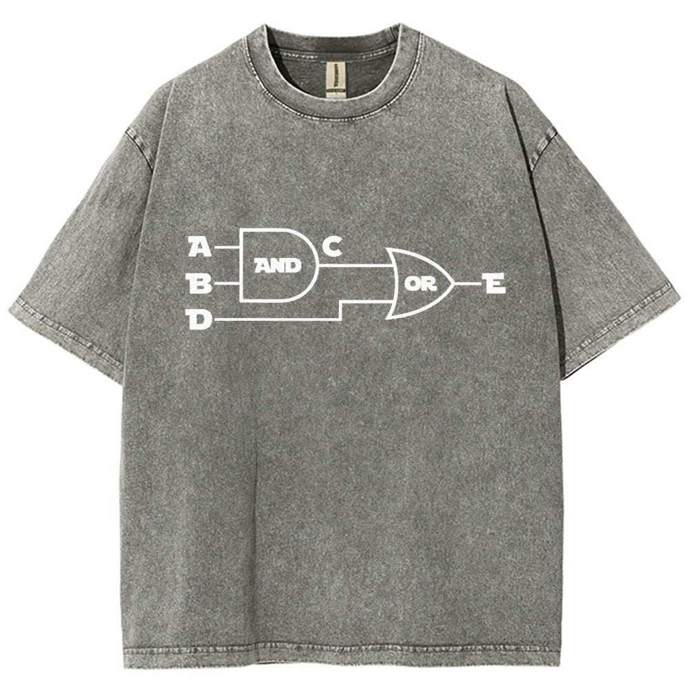 And-Or Vintage Distressed T-shirt