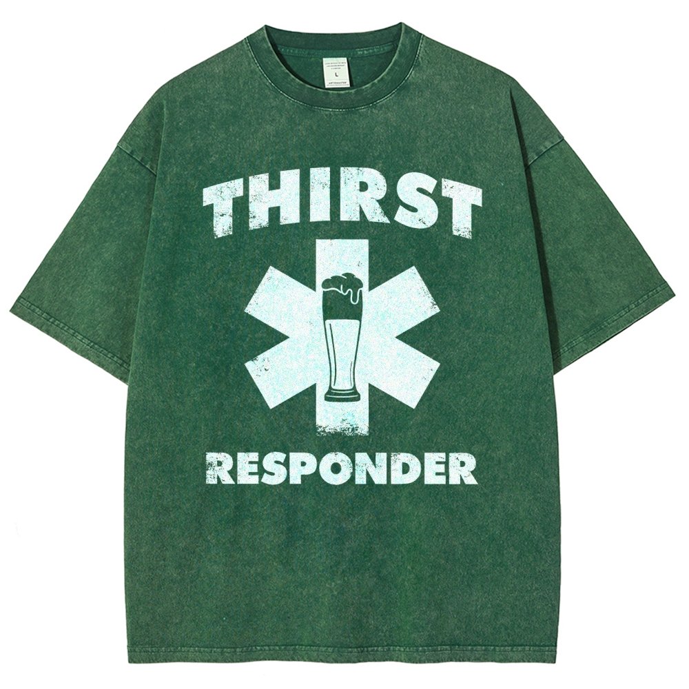 Thirst Responder Vintage Distressed T-shirt