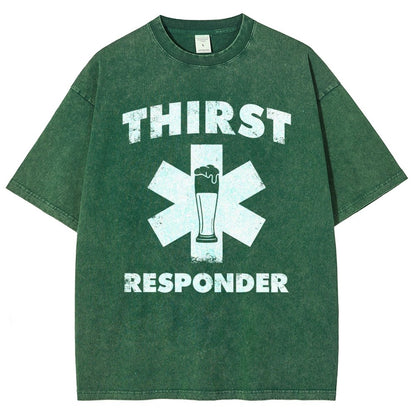 Thirst Responder Vintage Distressed T-shirt
