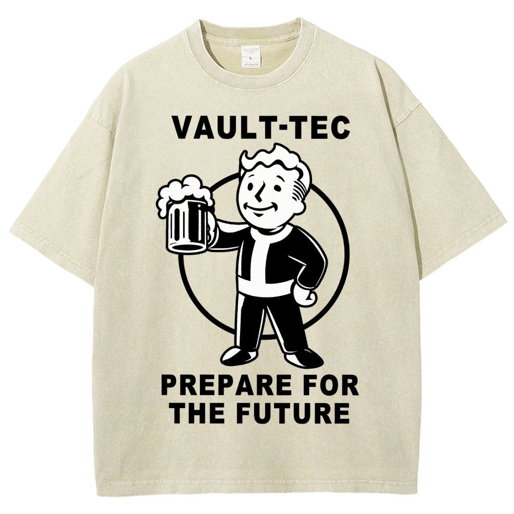 prepare for the future Vintage Distressed T-shirt