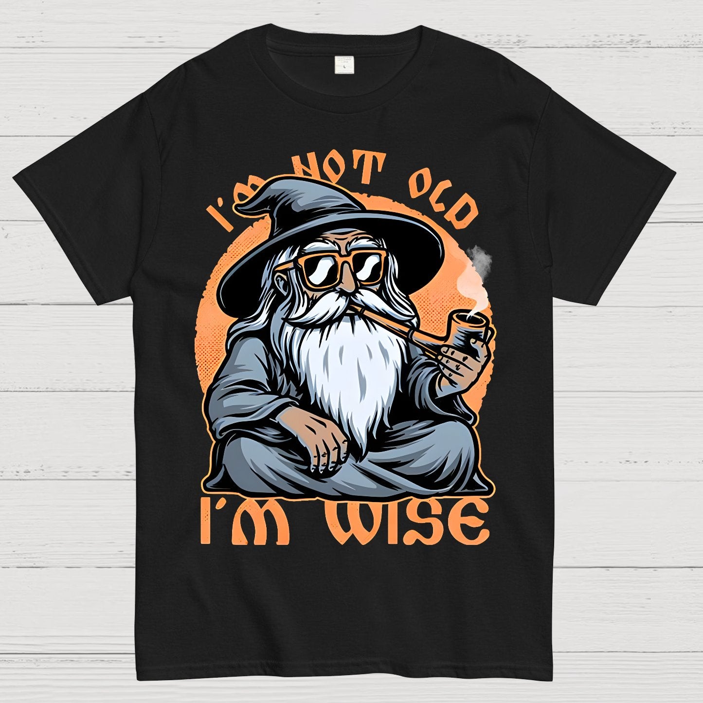 Wise Old Wizard Geek T-Shirt