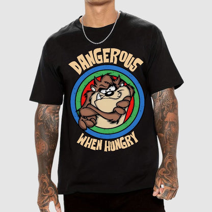 Dangerous When Hungry Geek T-Shirt