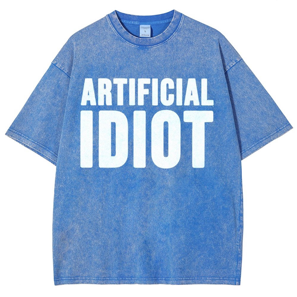 Artificial Idiot Vintage Distressed T-shirt
