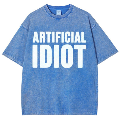 Artificial Idiot Vintage Distressed T-shirt