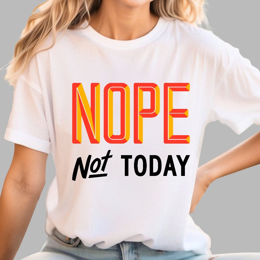 NOPE Geek T-Shirt
