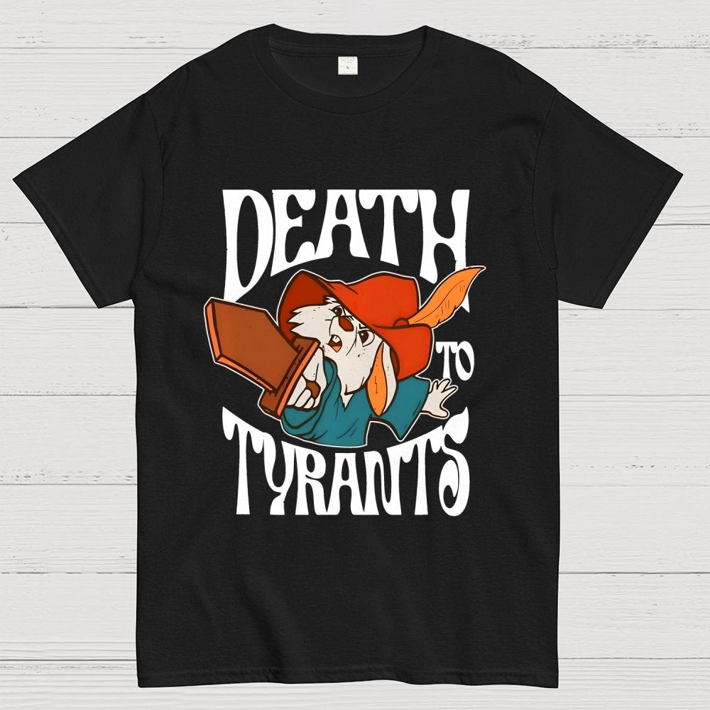 Skippy Rabbit Death To Tyrants Unisex Geek T-Shirt