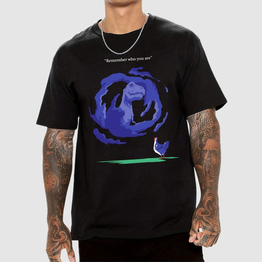 Remember Who You Are Dinosaur Geek T-Shirt
