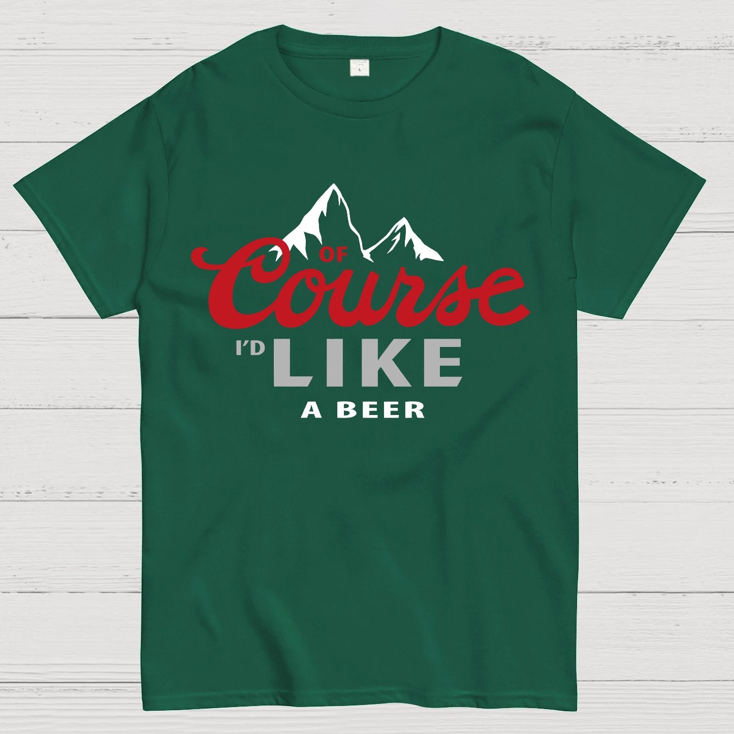 Thanks For The Beer!Course Like A Beer Geek T-Shirt