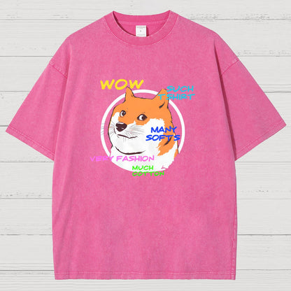 Doge Vintage Distressed T-shirt