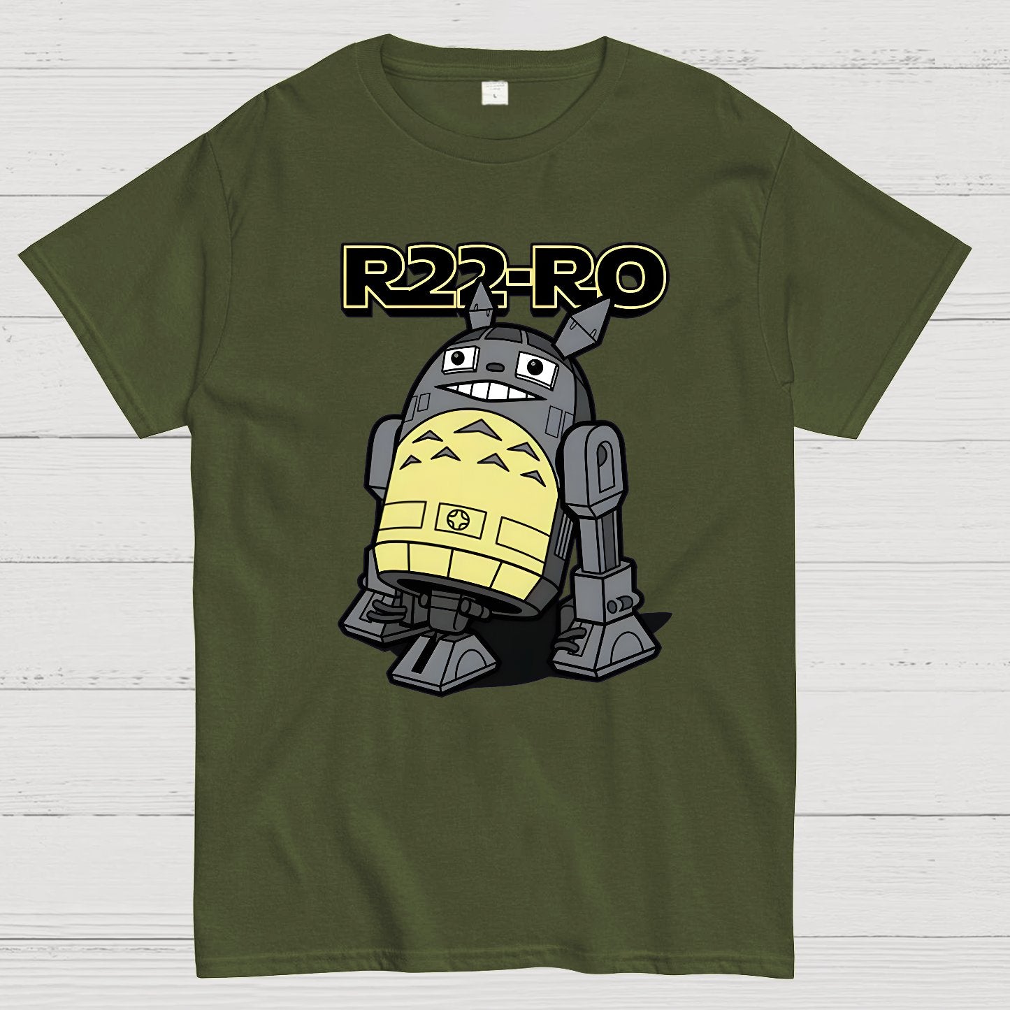 Funny Sci-fi Droid Anime Mashup Geek T-Shirt