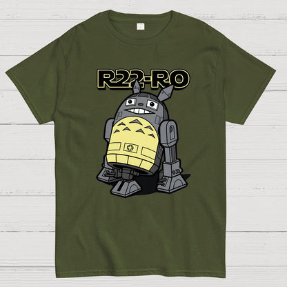 Funny Sci-fi Droid Anime Mashup Geek T-Shirt