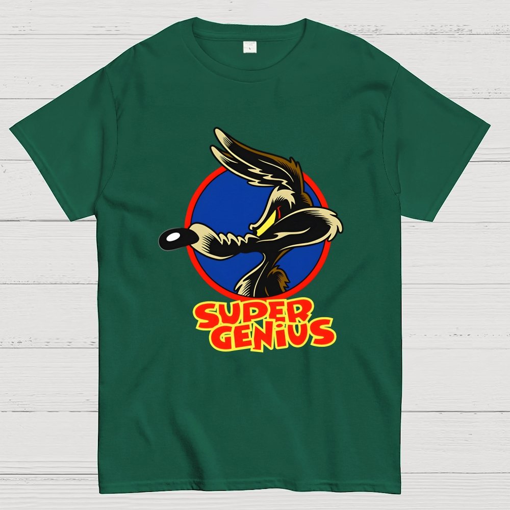 Dick Coyote Super Genius Geek T-Shirt