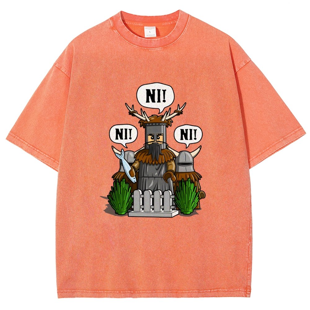 The Knights Of Adventure Vintage Distressed T-shirt