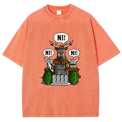 The Knights Of Adventure Vintage Distressed T-shirt