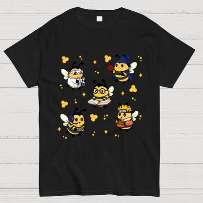 Nerdy Bees Squad Geek T-Shirt