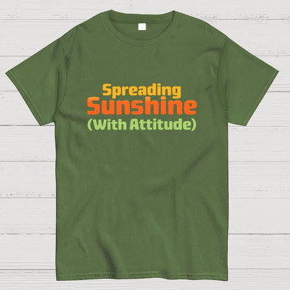 Spreading Sunshine (With Attitude) Geek T-Shirt