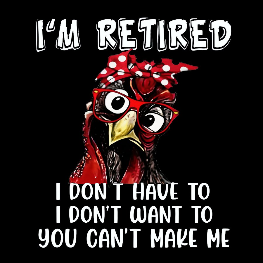 I Retired You Can't Make Me Funny T-Shirt