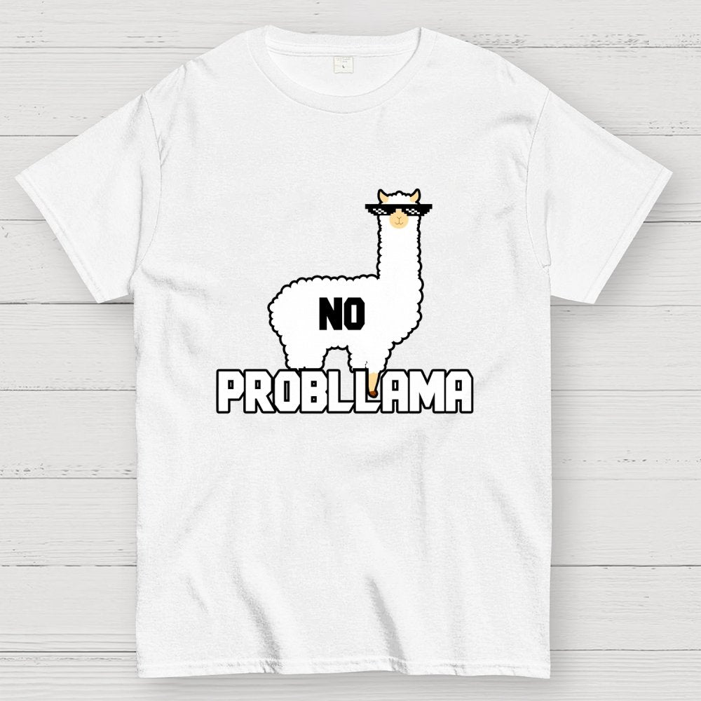 No Probllama Geek T-Shirt