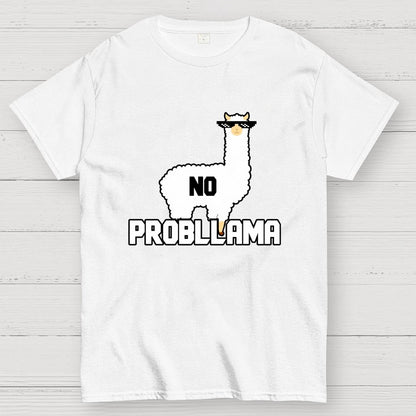 No Probllama Geek T-Shirt