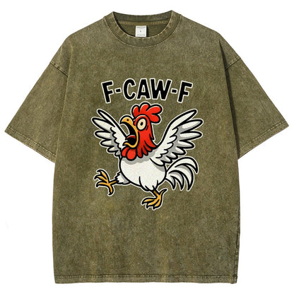F-Caw-F Vintage Distressed T-shirt
