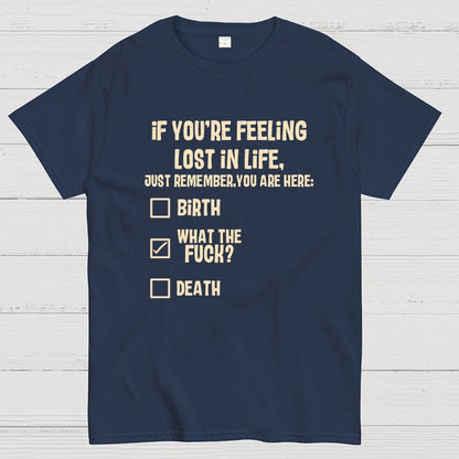 Life Checkpoint ：You Are Here Geek T-Shirt