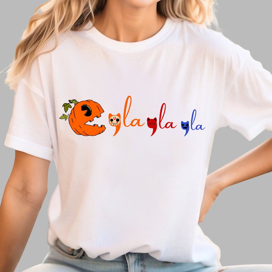 Halloween Harris 2024 President Comma La Funny T-Shirt
