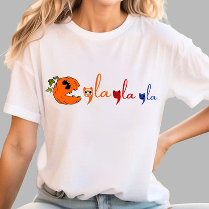 Halloween Harris 2024 President Comma La Funny T-Shirt