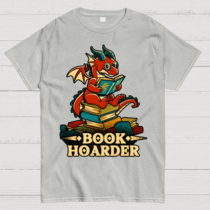 Book Hoarder Dragon Geek T-Shirt