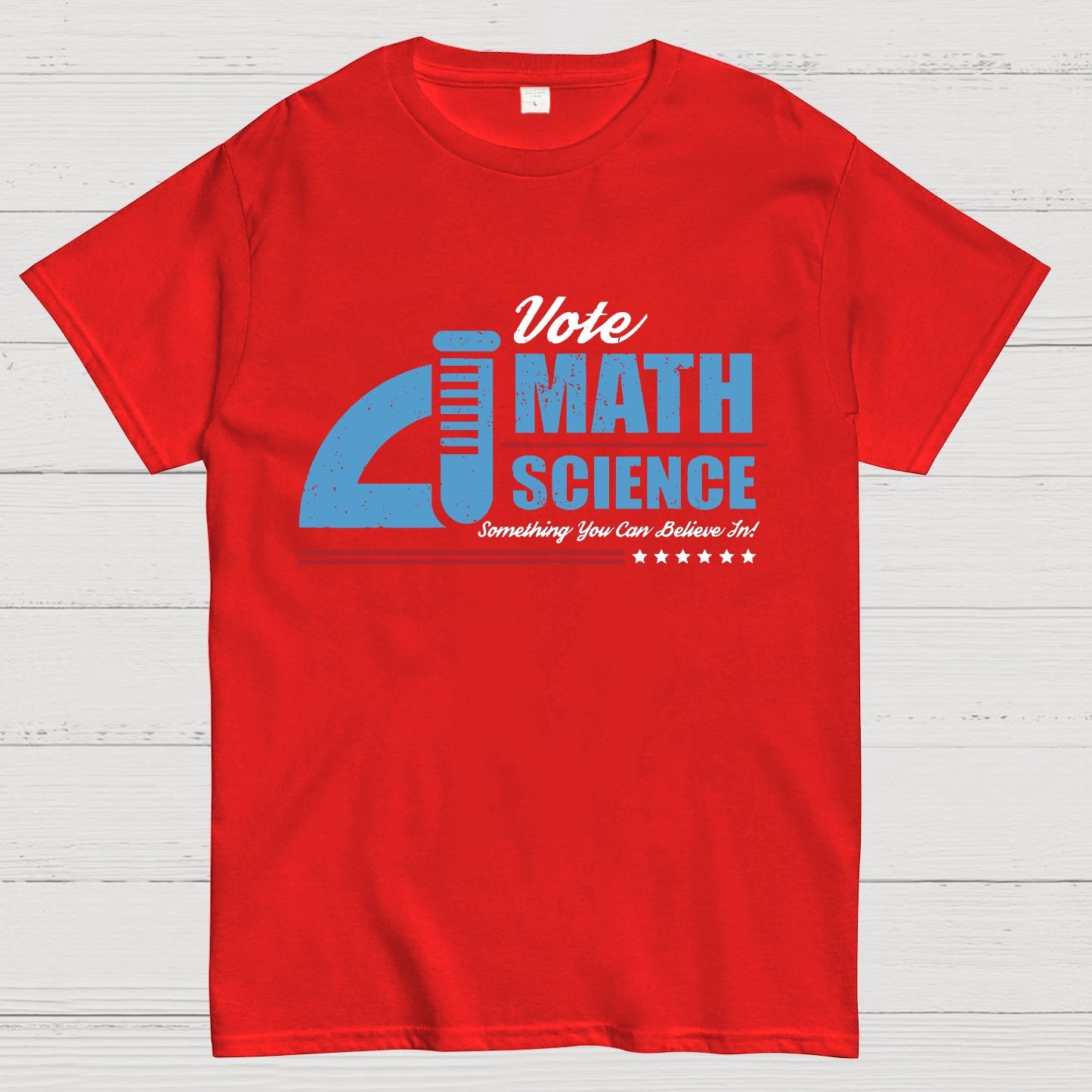 Vote Math & Science Geeky T-Shirt