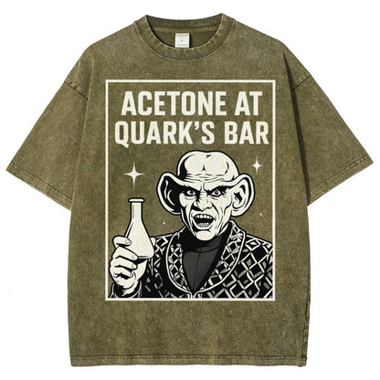 ACETONE AT A SPACE BAR Vintage Distressed T-shirt