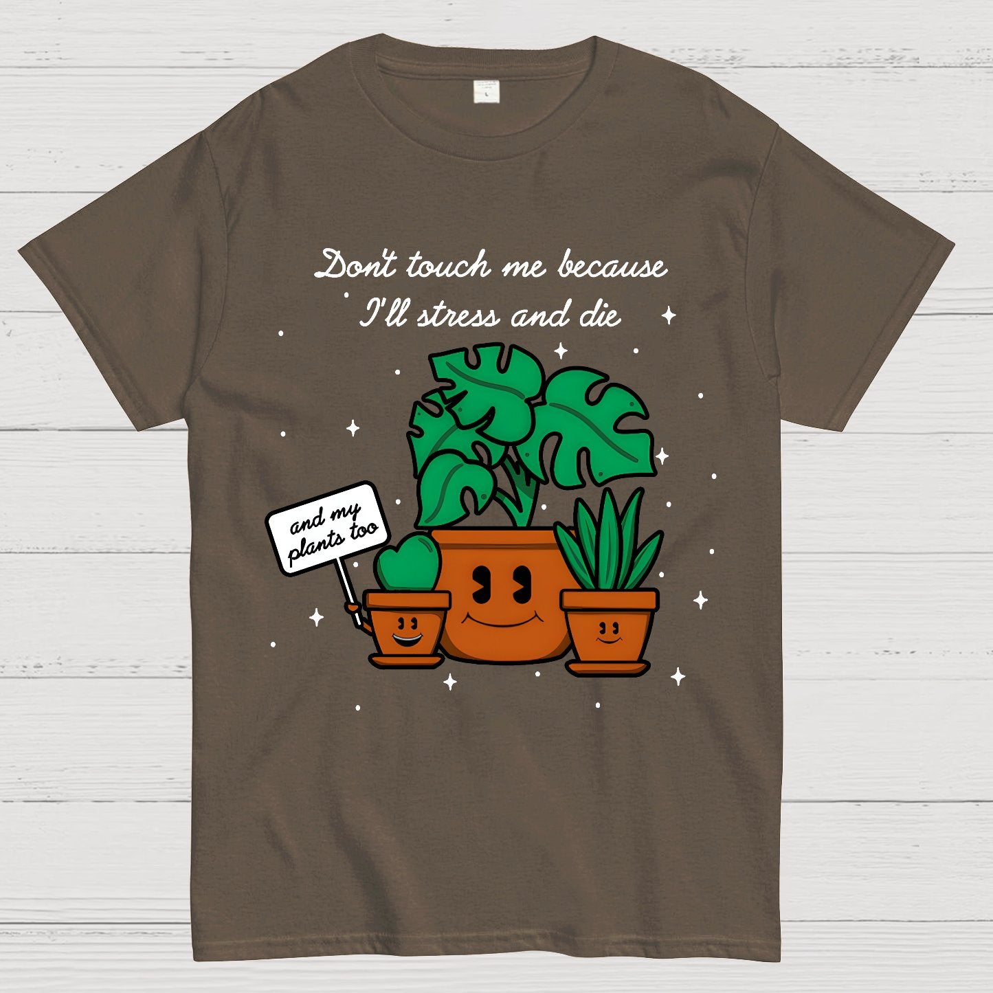 Stress And Die Geek T-Shirt