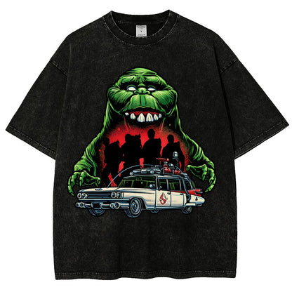 Green Slime Vintage Distressed T-shirt