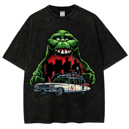 Green Slime Vintage Distressed T-shirt