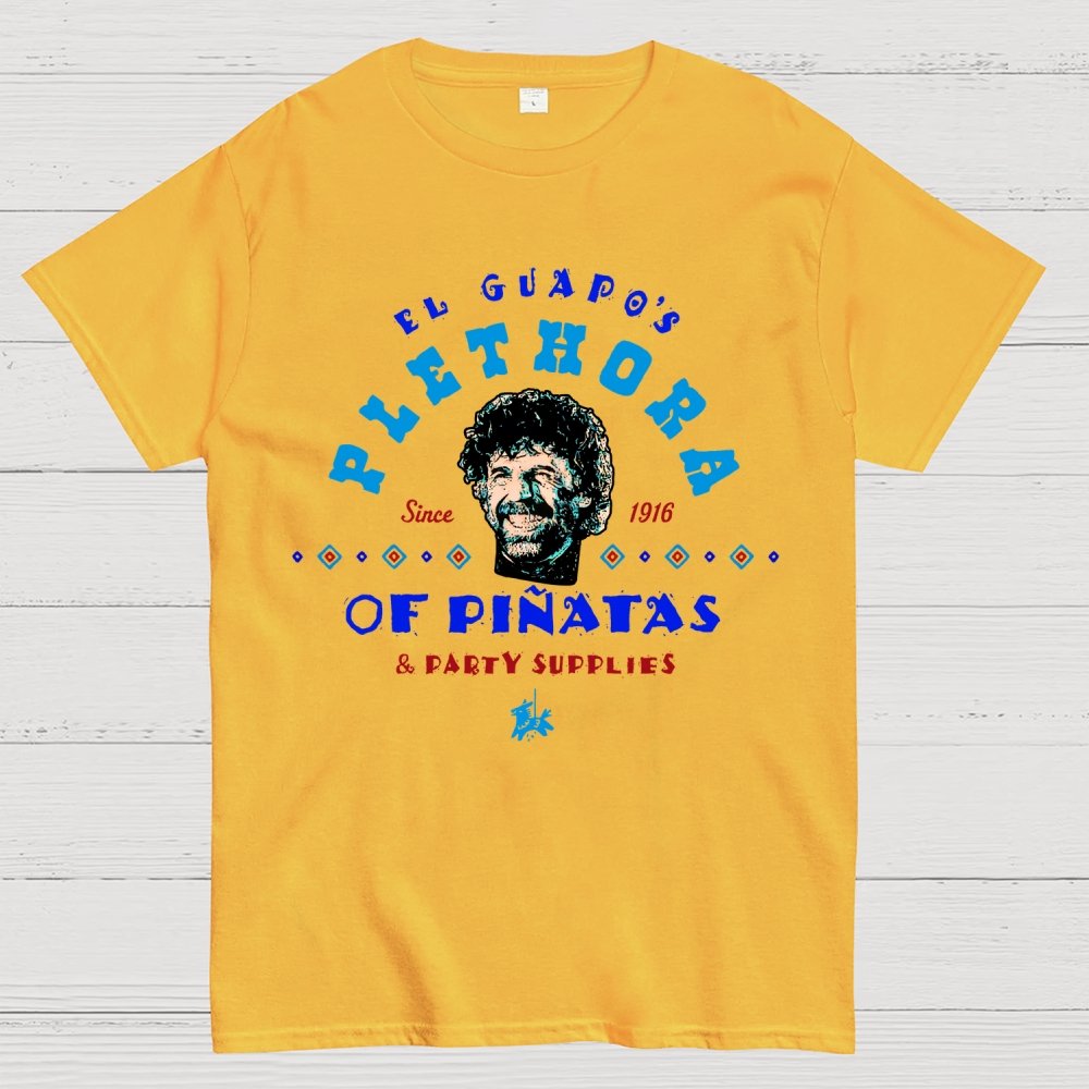A Character's Plethora of Pinatas & Party Supplies Geek T-Shirt