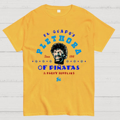 A Character's Plethora of Pinatas & Party Supplies Geek T-Shirt