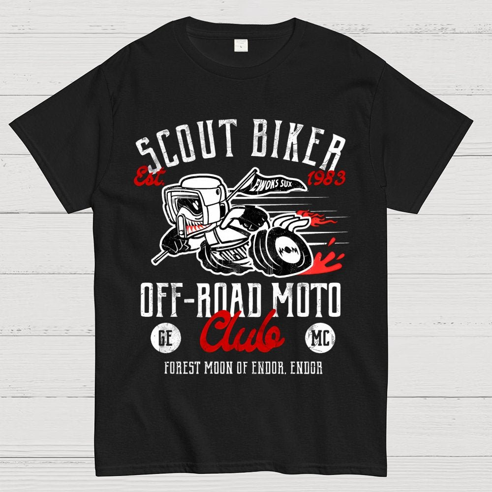 Scout Biker Club Geek T-Shirt