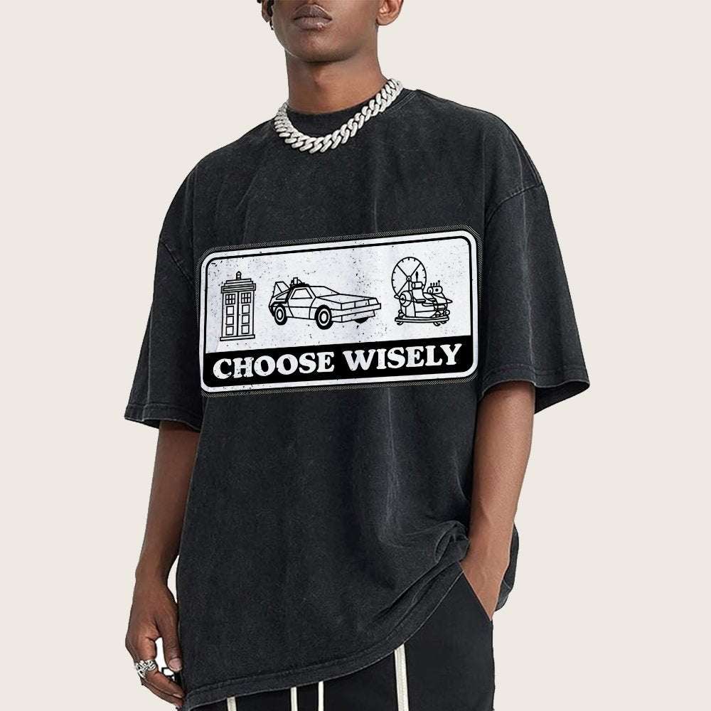 Temporal Dilemma Vintage Distressed T-shirt