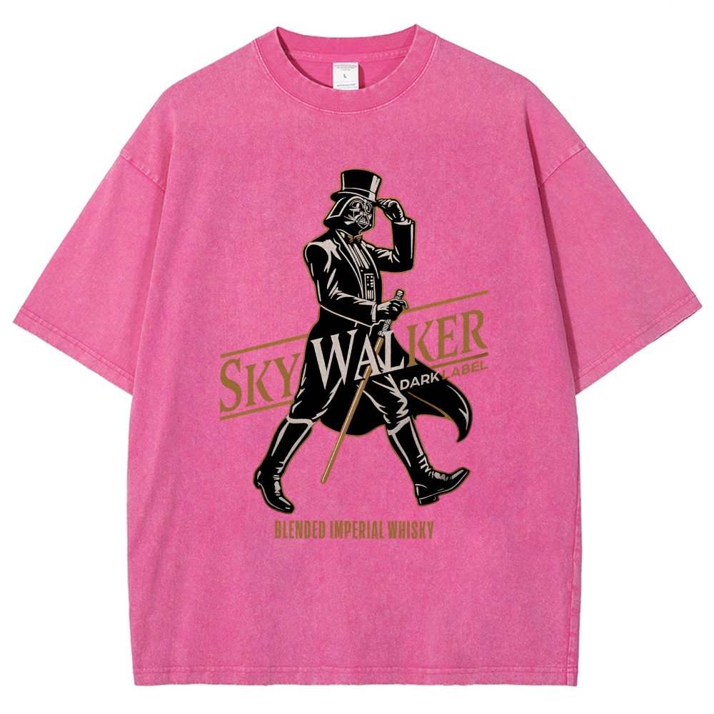Keep Sky Walking Vintage Distressed T-shirt