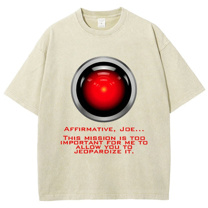 This mission is too important for me to allow you to jeopardize it Vintage Distressed T-shirt