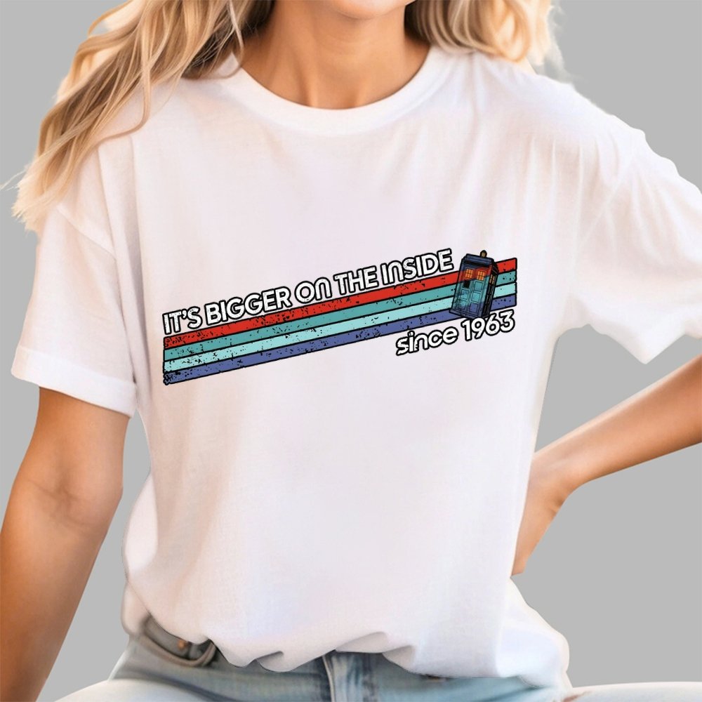 It's Bigger On The Inside Since 1963 Art Print Geek T-Shirt