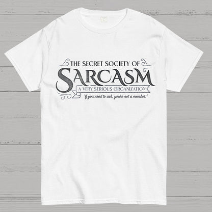 Secret Society of Sarcasm Geek T-Shirt