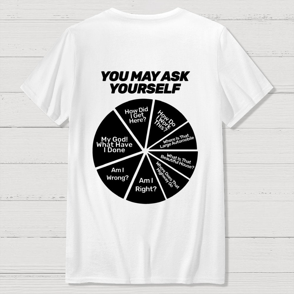 Techno Apocalypse  Back Printing Geek T-Shirt