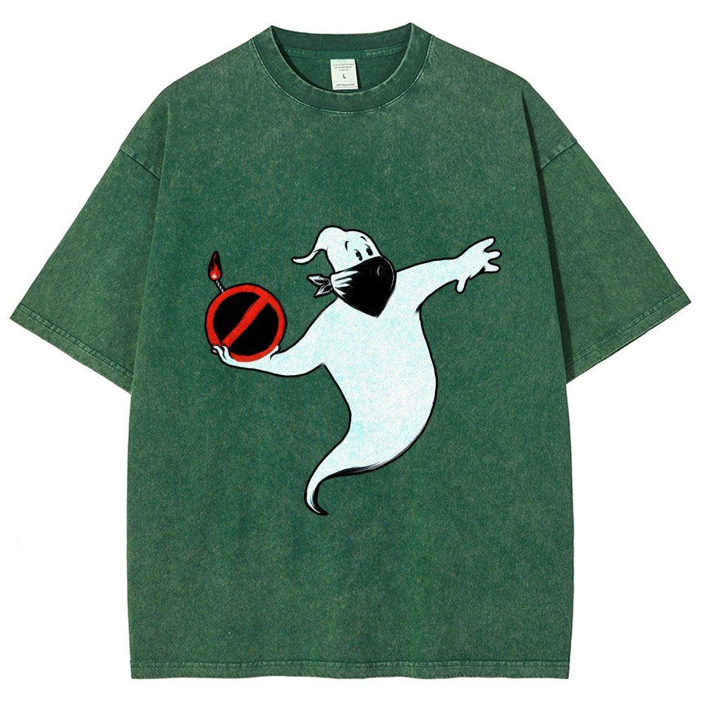 Spooksy Vintage Distressed T-shirt