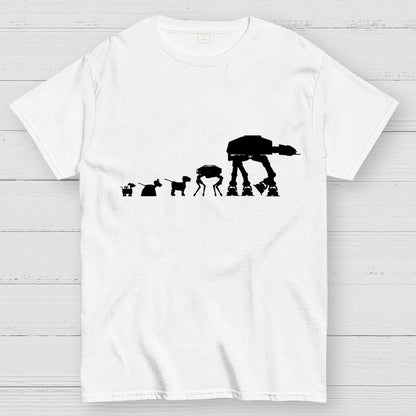 Machine Evolution Theory Selective Breeding Geek T-Shirt