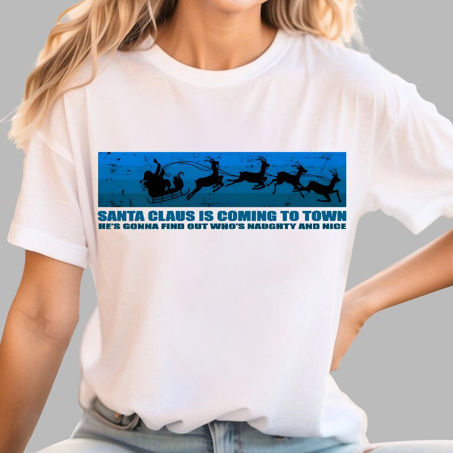 Naughty Or Nice Geek T-Shirt